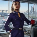 Street Fighter Movie Juli Blue Coat