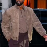 Style Dwyane Wade NYC 2026 Suede Leather Jacket