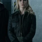 The Boys Annie Black Leather Jacket