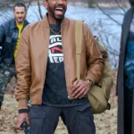 The Boys Laz Alonso Mother’s Milk Leather Jacket