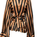 The Devil Wears Prada 2Back Meryl Streep Stripe Robe