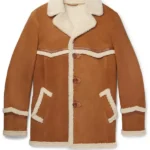 The Golden Circle Harry Hart Shearling Leather Jacket