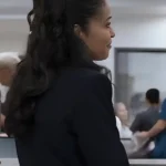 The Pitt S02 Meta Golding Blue Blazer Back