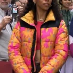 The Today Show Christiani Pitts Flower Jacket