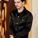 Timothee Chalamet Oscars Dinner 2026 Black Jacket