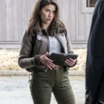 Tracker S01 Sofia Pernas Shearling Leather Jacket