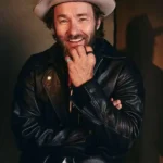 Train Dreams 2025 Joel Edgerton Black Leather Jacket
