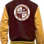 Washington Commanders Varsity Jacket Back