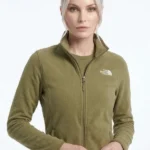 Womens Glacier Green Fleece Jacket