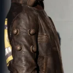 Womens Junkrat Leather Jacket Side look