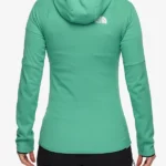 Womens Summit Series Green Fleece Hoodie
