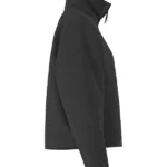 Womens Yumiori Off Peak half Zip Black Jacket