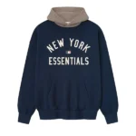 Yankees Fear Of God Essentials Sport Fit Pullover Hoodie