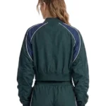 Your Best Shot Double Zip Windbreaker Jacket Back