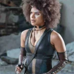 Zazie Beetz Deadpool 2 Leather Vest