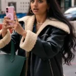 Abhinaya Chilukuri Not Suitable for Work Leather Jacket