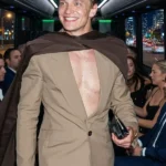 After Party Connor Storrie Brown Blazer