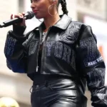 Alicia Keys Knicks Victory Parade 2026 Concert Black Jacket