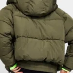 Battle on the Beach Angelinas Olive Puffer