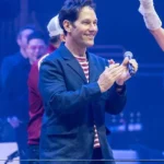 Big Slick Celebrity Weekend KC Paul Rudd Blue Blazer