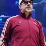 Big Slick Jason Sudeikis Maroon Track Jacket
