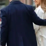 Brett Goldstein Office Romance Blue Coat Back