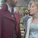 Bridgerton Simon Basset Maroon Tailcoat