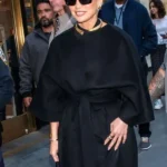 CBS Studios NYC 2026 Jennifer Lopez Black Coat