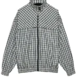 Caitlin Clark Checked Chambray Jacket