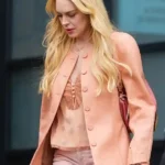 Count My Lies Violet Lockhart Pink Jacket