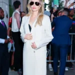 Couture 2026 Angelina Jolie Cream Coat