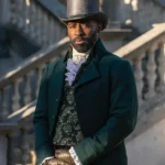 Daniel Francis Bridgerton S03 Green Velvet Coat