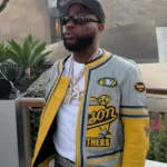 Davido FIFA Cup Vanson Leather Jacket