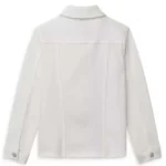 Days of Our Lives S61 Alice Halsey White Jacket Back