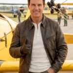 Digger 2026 Tom Cruise Leather Jacket