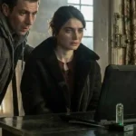 Disclosure Day Eve Hewson Shearling Jacket