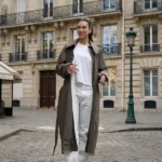 Dua Lipa London front 2026 Trench Coat