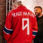 Erling Haaland Back Custom Norway Jacket