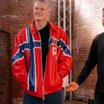 Erling Haaland Front Custom Norway Jacket