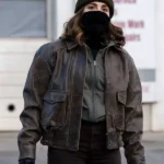 FBI S08 Eva Ramos Leather Jacket