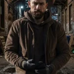 FBI S08 Zeeko Zaki Brown Corduroy Jacket