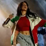 FIFA Opening Nora Fatehi Countdown Bomber Jacket