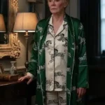 Hacks Deborah Vance Green Silk Robe