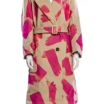 Hacks Deborah Vance Printed Trench Coat