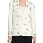 Hacks Season 5 Jean Smart Flowers Embellished Blazer