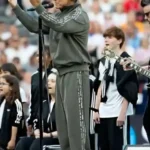 Half-Time Show 2026 Robbie Williams Jacket
