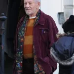 Ian McKellen The Christophers 2026 Corduroy Jacket