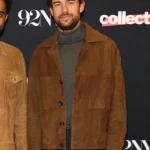 Jack Whitehall Front The Burbs 2026 Suede Leather Jacket