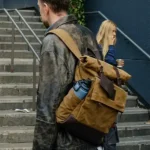 Jason Ross Trying S05 Leather Jacket Back