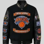 Jeff hamilton Knicks 2026 Basketball Champions Jacket